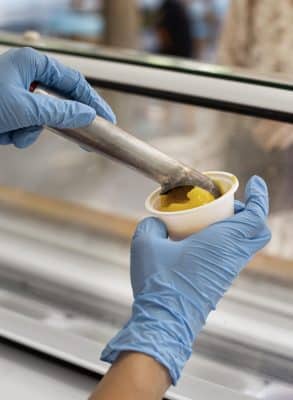 Apply sealant for small window cracks